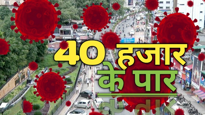 Covid cross 40 thousands in uttarakhand