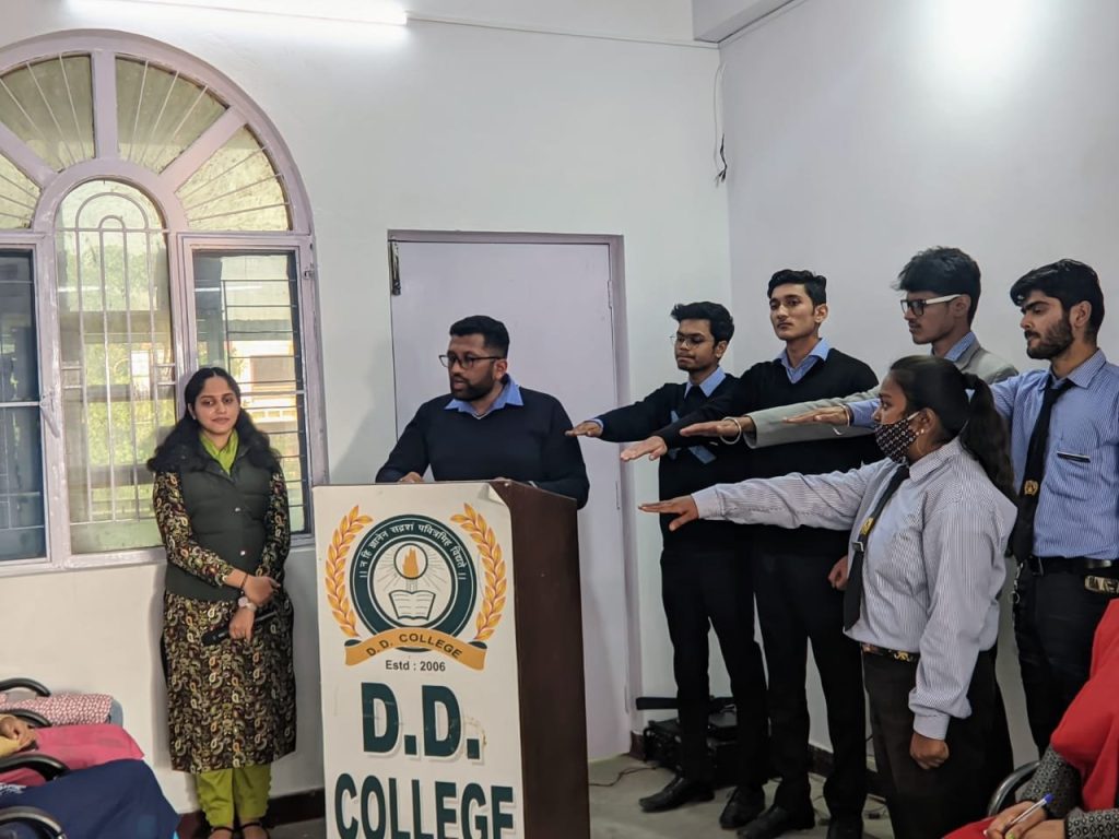 DD College dehradun ने किया छात्र परिषद का गठन, ये है पैनल | Students wing डीडी कॉलेज देहरादून 2 img 20211118 wa00607585614219604842827
