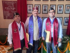 तकनीति विश्वविद्यालय में 6वां दीक्षांत समारोह, सूचना उपनिदेशक को भी PHD उपाधि मिली | UTU convocation 5 IMG 20220513 WA0024