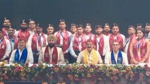 तकनीति विश्वविद्यालय में 6वां दीक्षांत समारोह, सूचना उपनिदेशक को भी PHD उपाधि मिली | UTU convocation 2 Utu convocation