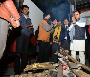 CM Pushakar Dhami inspected night shelters