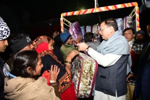 CM Pushakar Dhami inspected night shelters