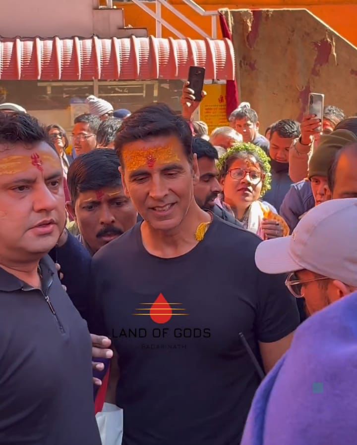 Akshay Kumar in Uttarakhand