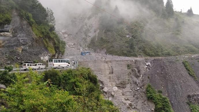 Heavy Landslide in Chamoli