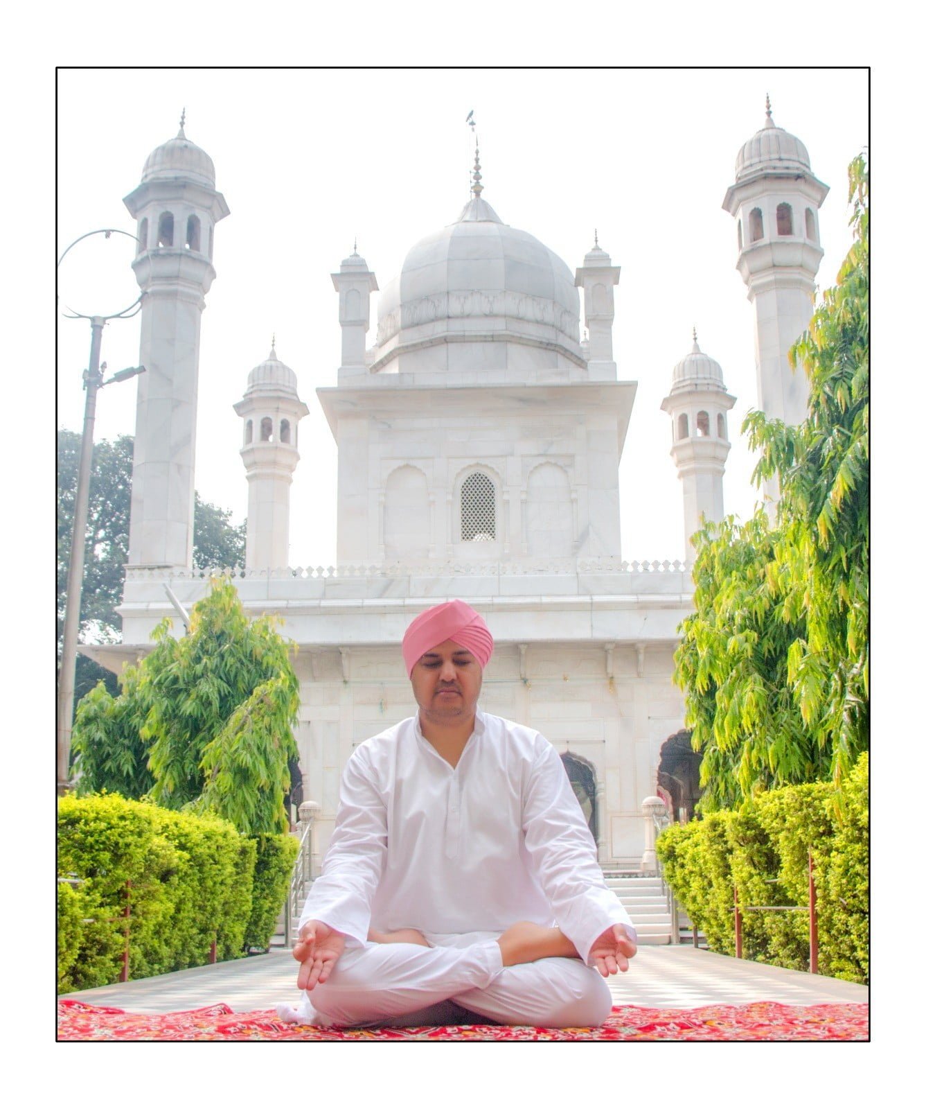 महंत देवेंद्र दास ने योग दिवस के अवसर पर योग को दिनचर्या में शामिल करने का किया आह्वाहन | 9th International Yoga Day 2 9th International Yoga Day