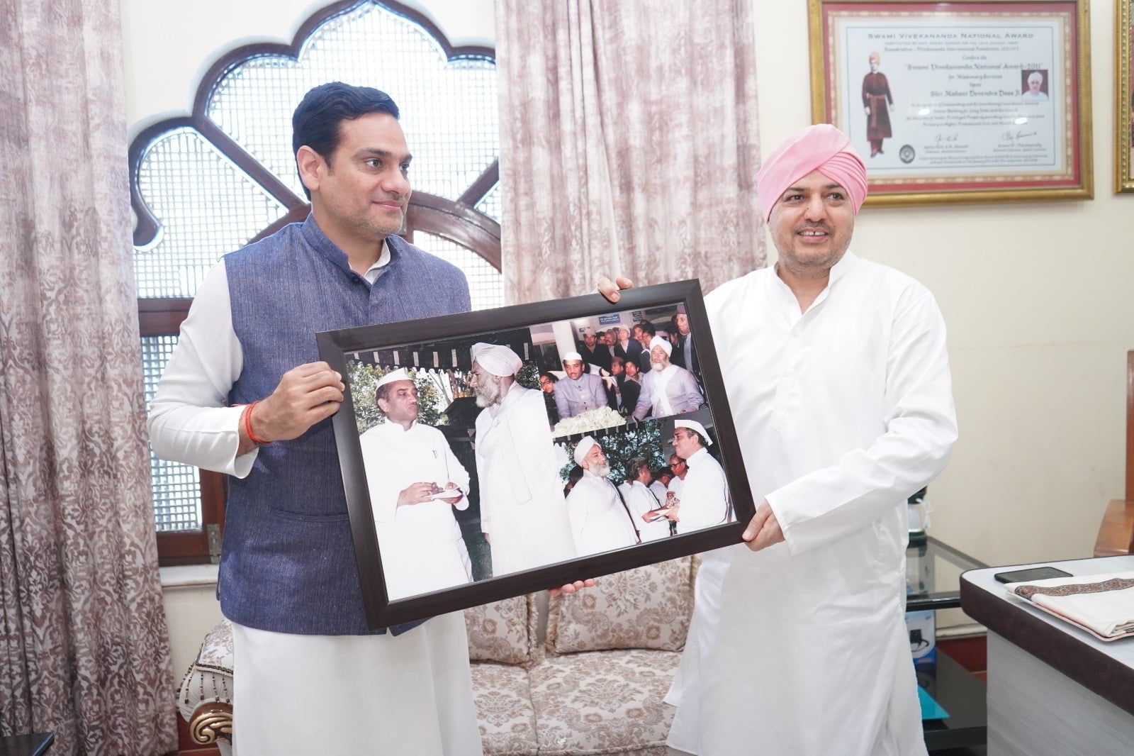 Cabinet Minister In Darbar Sahib