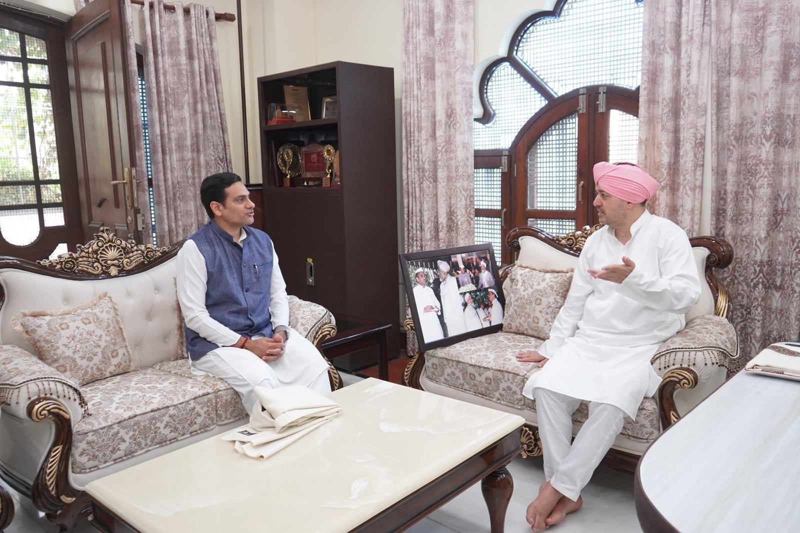 Cabinet Minister In Darbar Sahib