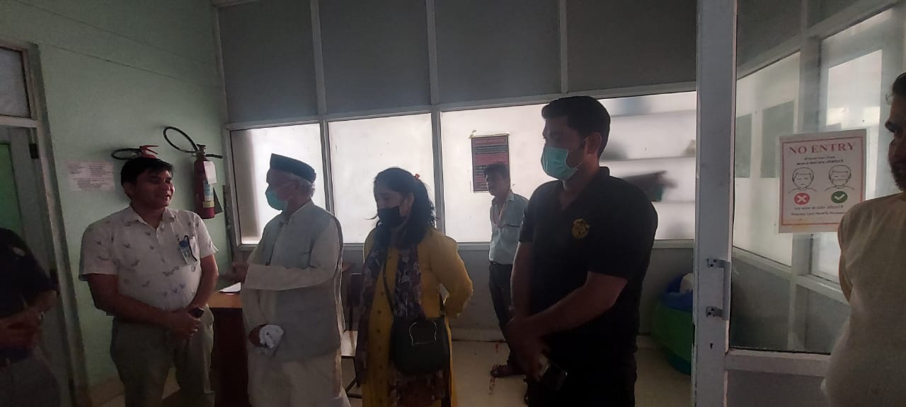 Bhagat Singh Koshiyari In Inderesh Hospital