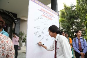 Anti Drug Campaign in SGRR University
