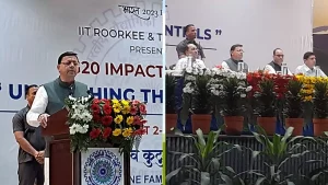 IIT Roorkee G–20 Impact Summit