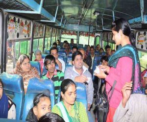 Free Roadways Service For Women on Raksha Bandhan