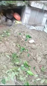 Tapkeshwar temple wall collapse