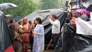 Rishikesh Mayar inspected rain affected areas