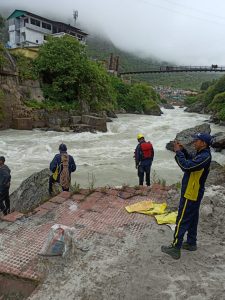 Bridge Collapsed in Badrinath