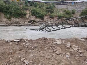 Bridge Collapsed in Badrinath