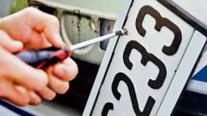 Campaign against Fake number plate In Dehradun