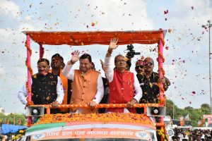 CM Dhami In Madhya Pradesh