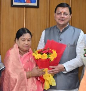 Bageshwar MLA Parwati Das