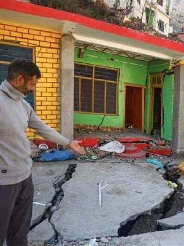 joshimath sinking khabar with cover