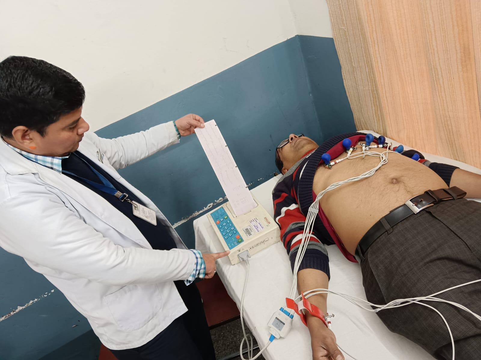 sgrr indresh Free Health Checkup Camp