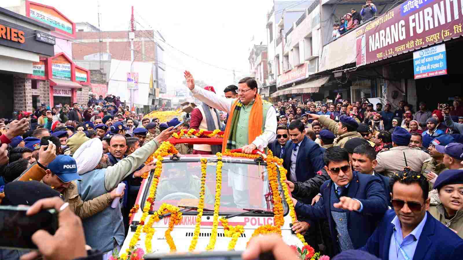 Rudrapur road show