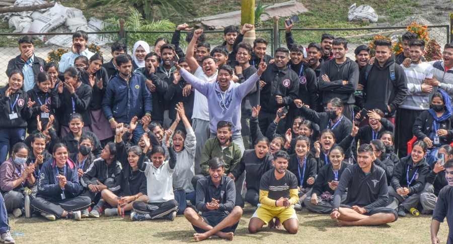 एसजीआरआरयू खेलोत्सव-2024 : क्रिकेट में फार्मेसी ने एग्रीकल्चरल साइंसेज़ को किया पराजित; क्रिकेट, फुटबाॅल, वालीबाॅल, बास्केटबाॅल, शतरंज, कैरम, कबड्डी एवं बैडमिंटन प्रतियोगिताओं के नाम रहा दूसरा दिन 1 IMG 000000 000000 9
