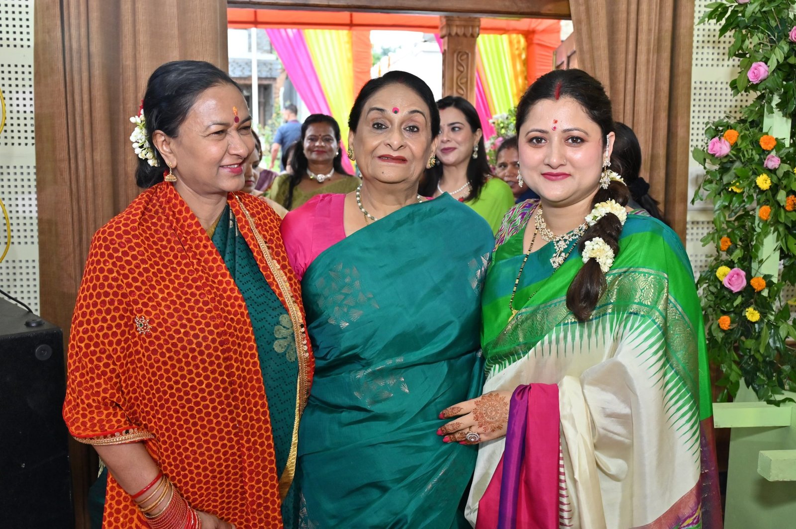 मुख्यमंत्री आवास में तीज कार्यक्रम आयोजित, मुख्य अतिथि गुरमीत कौर एवं कार्यक्रम आयोजक गीता धामी के साथ कई महिलाएं रही मौजूद 1 IMG 20240811 WA0021 scaled