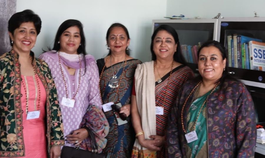 फिक्की फ्लो उत्तराखंड चैप्टर ने माजरी ग्रांट गांव में पुस्तकालय का किया उद्घाटन 1 ficci flow