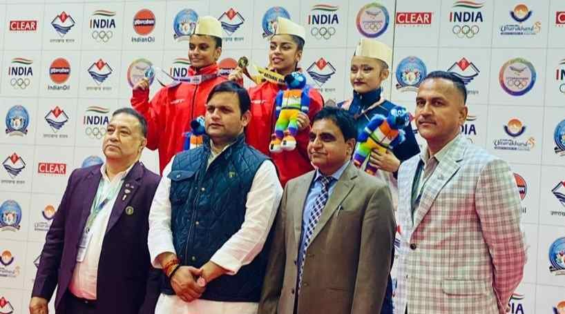 हरियाणा के खेल मंत्री ने 38वें राष्ट्रीय खेलों का किया दौरा , खिलाड़ियों का बढ़ाया उत्साह 1 IMG 20250213 WA0016 compressed