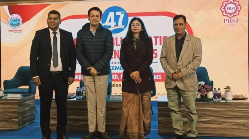 पब्लिक रिलेशन सोसाइटी ऑफ इंडिया (पीआरएसआई) के राष्ट्रीय अधिवेशन का तीसरा दिन, जनसंचार के क्षेत्र में एआई की प्रभावशाली उपयोगिता पर मंथन 1 IMG 20251215 WA0042