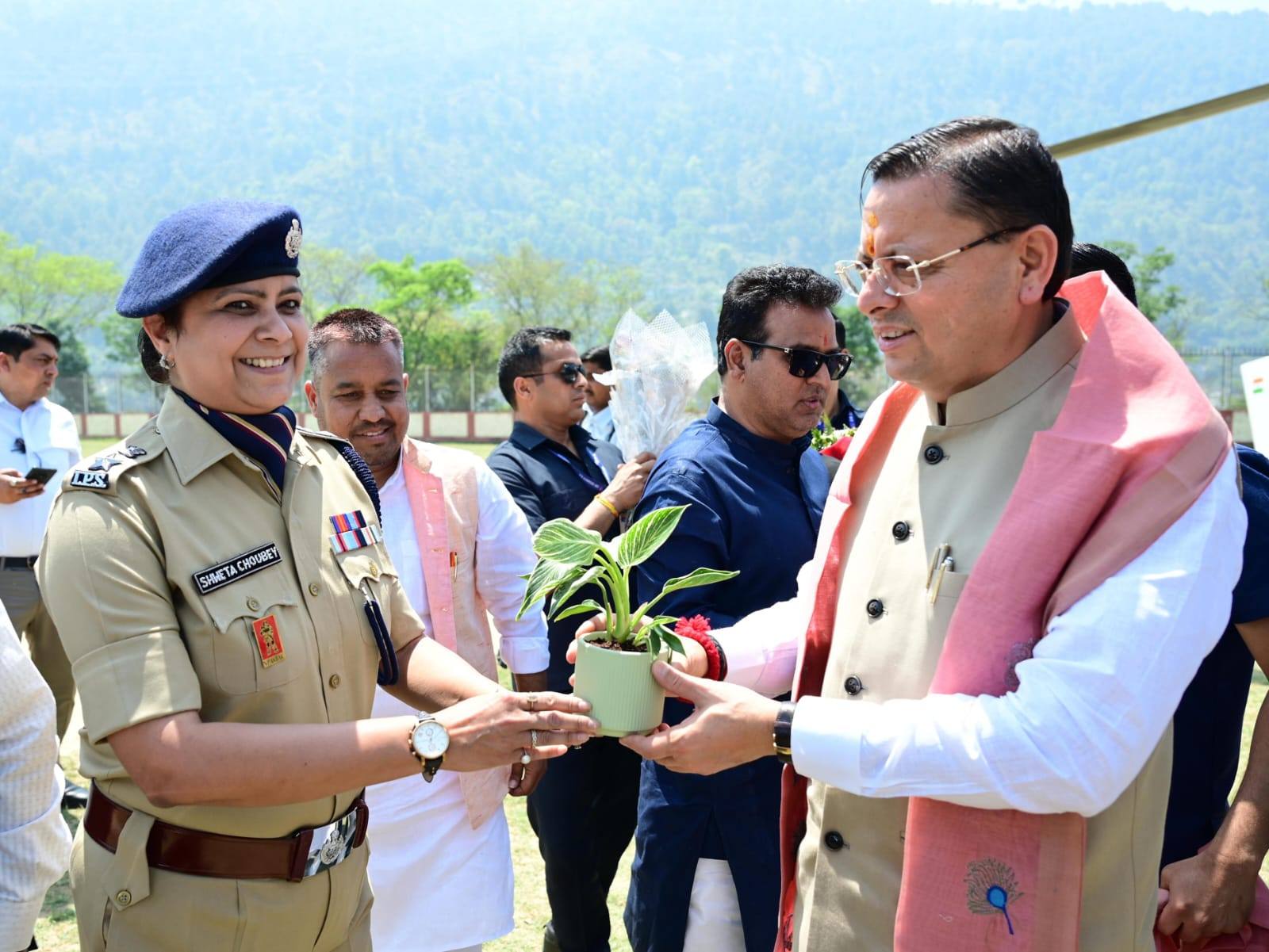 CM Pushkar Dhami join Surya Devbhoomi Challenge program