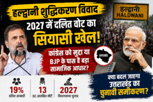 हल्द्वानी शुद्धिकरण विवाद : 2027 में दलित वोट का क्या होगा सियासी गणित?